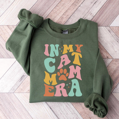 Cat Mom Era Sweatshirt