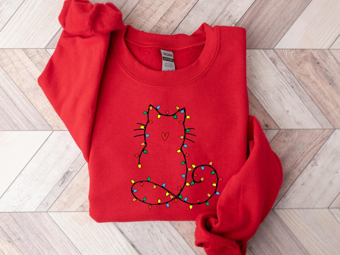 Christmas Cat Sweater V3