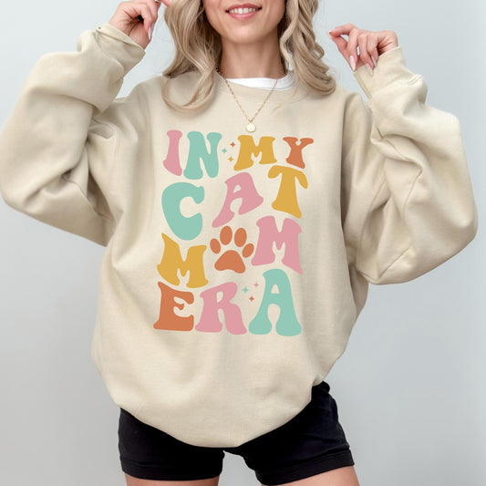 Cat Mom Era Sweatshirt