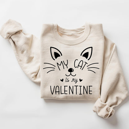 My Cat Is My Valentine Sweater V3