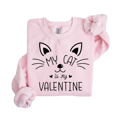 My Cat Is My Valentine Sweater V3