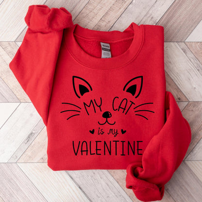 My Cat Is My Valentine Sweater V3